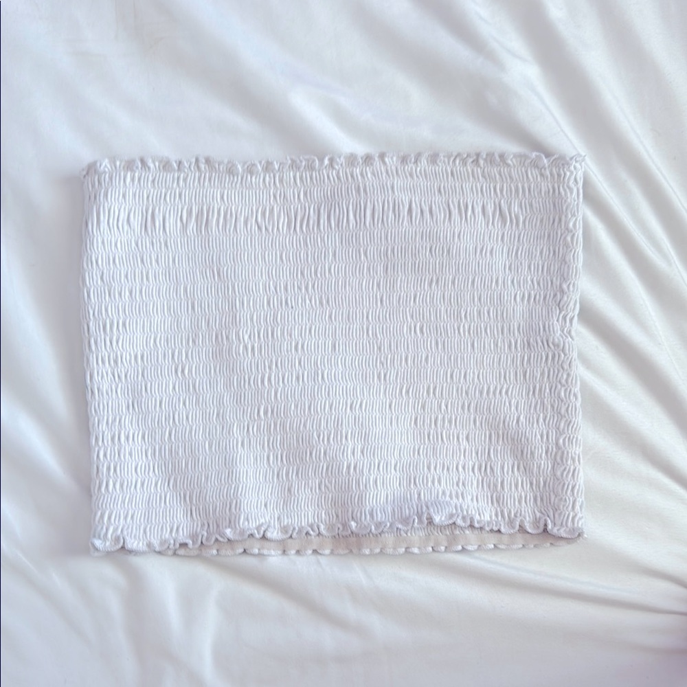White Hollister Small Tube Top